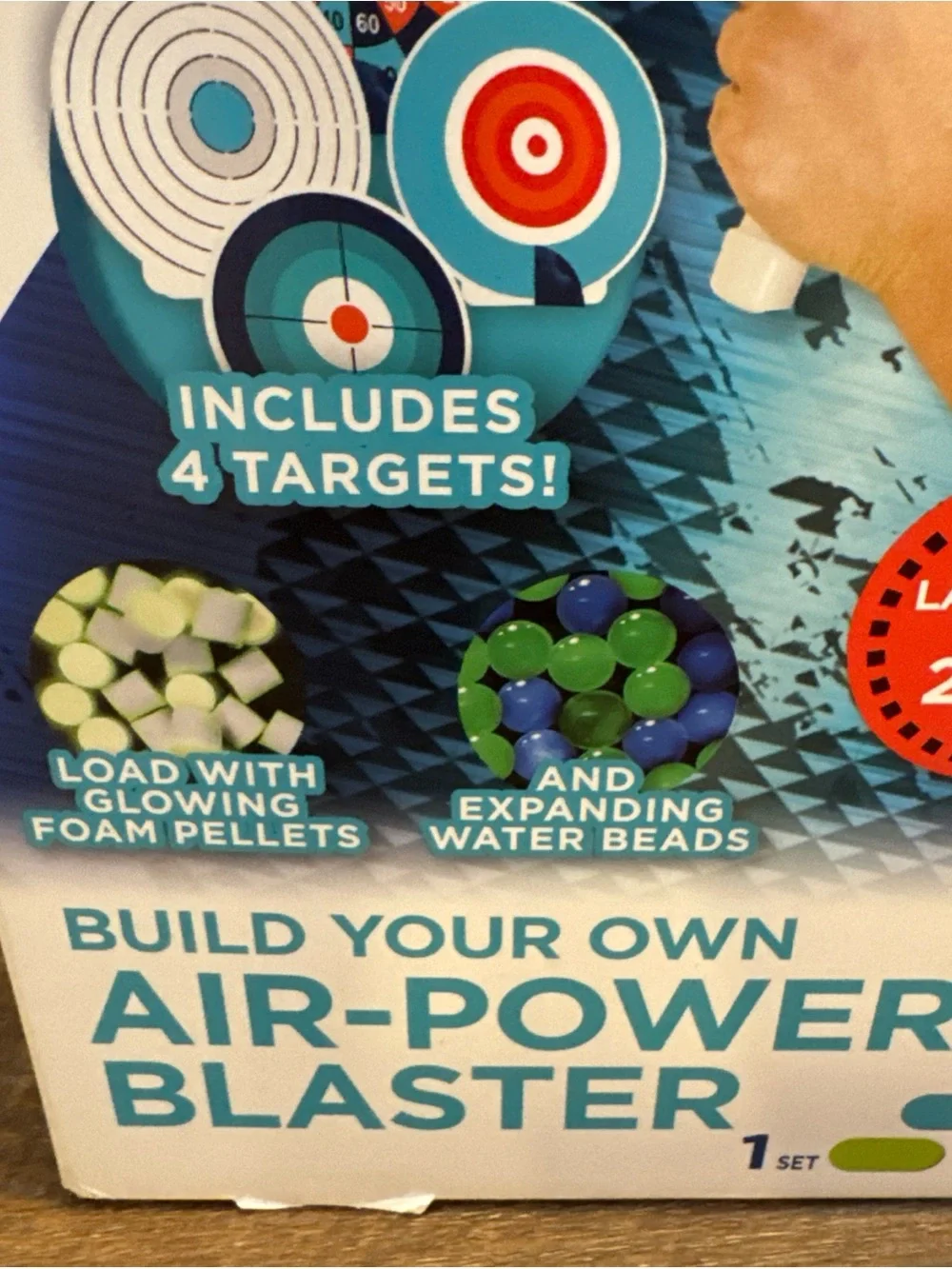 New Discovery Build Your Own Air-Powered Blaster STEM Science Kit Ages 8+